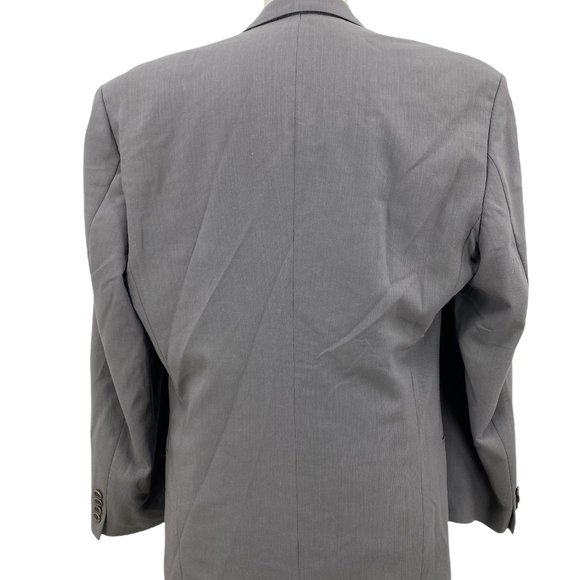 Hugo Boss Mens Einstein Sigma 100% Virgin Wool Suit Jacket Saks Fifth Avenue 46R - Picture 3 of 5